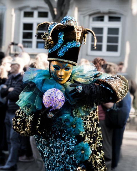 Porträt von der Venezianischen Messe