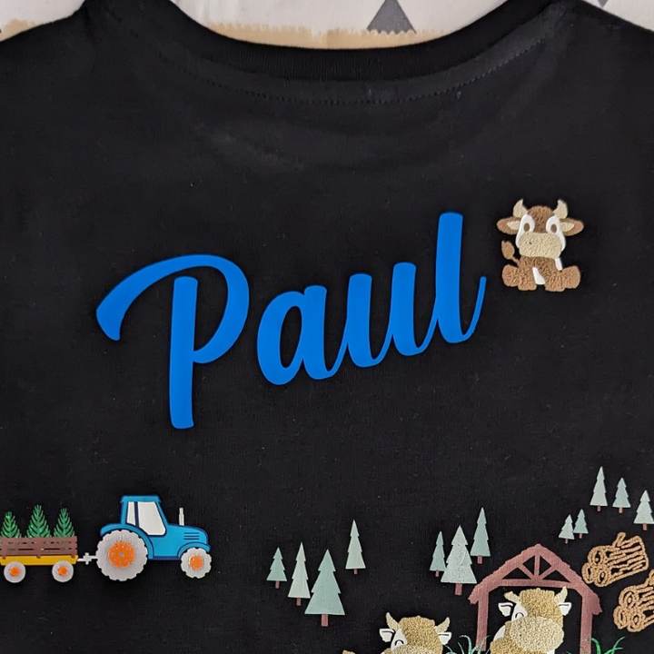 Personalisiertes Kindergeburtstags-T-Shirt